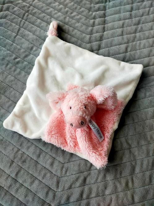 Happy Horse knuffeldoekje Boerderij Varken, Kinderen en Baby's, Speelgoed | Knuffels en Pluche, Nieuw, Overige typen, Ophalen of Verzenden