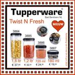 Tupperware Twist N Fresh Voorraadbussen, Ophalen of Verzenden, Nieuw, Bus of Trommel