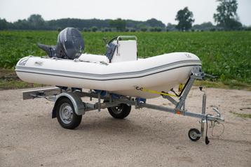 Zodiac Cadet 340 RIB 2011 met Yamaha 30PK 4takt en trailer beschikbaar voor biedingen