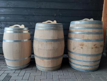 Wijnvat Eikenhouten Regenton 150 / 224 / 300 Liter