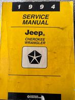 Jeep Cherokee/Wrangler 1994 Service Manual, Boeken, Auto's | Boeken, Ophalen of Verzenden