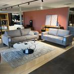 Prachtig bankstel met trendy lederlook! OP=OP!, Trendy, Modern, 125 tot 150 cm, Nieuw, Ophalen of Verzenden