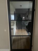 Svedex binnendeur zwart | staal look (NIEUW), Doe-het-zelf en Verbouw, Deuren en Horren, Ophalen, 80 tot 100 cm, Binnendeur, Nieuw
