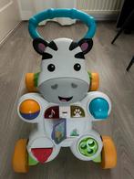 Fisher-Price Loop met mij Zebra Looptrainer, Ophalen, Gebruikt, Duw- of Trekspeelgoed, Met geluid