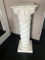 Gipsen Griekse sier zuil - 102cm hoog, Ophalen, Gebruikt