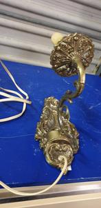 wandlamp vintage messing, Huis en Inrichting, Lampen | Wandlampen, Ophalen of Verzenden, 'T Olde Gre-j, Info@toldegrej.nl, Endepoelstraat 20f Didam