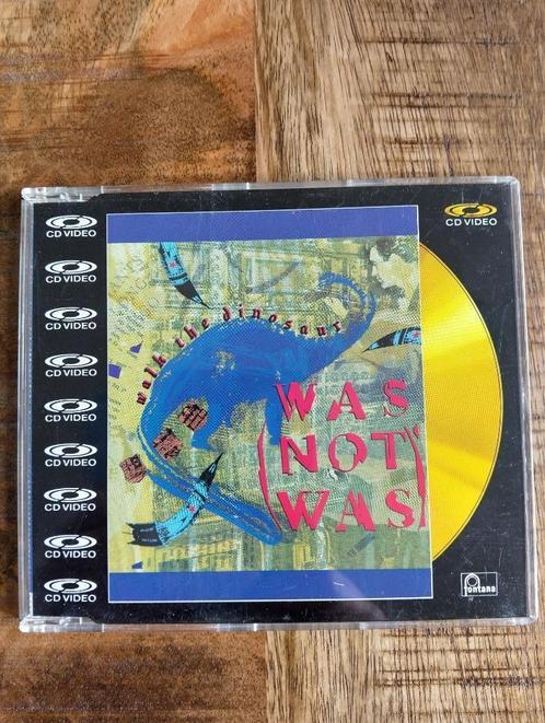 Was (Not Was) – Walk The Dinosaur * 5" CD Video * LaserDisc, Cd's en Dvd's, Dvd's | Muziek en Concerten, Zo goed als nieuw, Muziek en Concerten