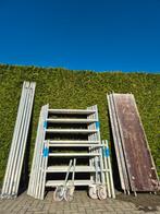 Aluminium rolsteiger 8.2 werkhoogte, Doe-het-zelf en Verbouw, Steigers, Ophalen, Gebruikt, Rolsteiger of Kamersteiger, 5 meter of hoger