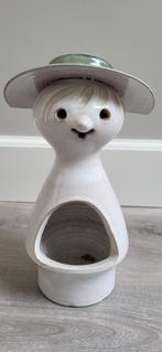 Retro Ole Christensen Bloempot Denemarken, Ophalen of Verzenden, Zo goed als nieuw, Balkon, Overige vormen