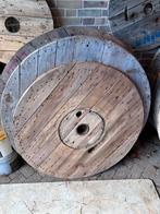Houten kabelhaspel schijven diverse afmetingen, Gebruikt, 25 tot 50 mm, Overige typen, Ophalen of Verzenden