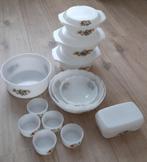 Voor de liefhebber. Retro arcopal servies met fruitmotief., Verzamelen, Retro, Ophalen, Overige typen