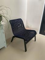 Zwarte fauteuil (Nolmyra / IKEA), Zo goed als nieuw, Hout, 50 tot 75 cm, Ophalen