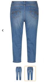 Human Nature Capri spijkerbroek maat 44, Blauw, Maat 42/44 (L), Ophalen of Verzenden, Zo goed als nieuw