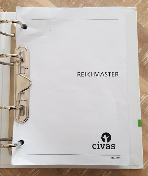 Reiki Master cursusmap – CIVAS, Hobby en Vrije tijd, Cursusmateriaal, Zo goed als nieuw, Ophalen of Verzenden