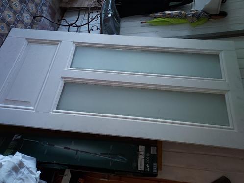 Mooie witte deuren 5 stuks nieuw, Doe-het-zelf en Verbouw, Deuren en Horren, Zo goed als nieuw, Binnendeur, 200 tot 215 cm, 80 tot 100 cm