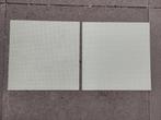2 Lego bouwplaten grondplaten grijs 48x48, Ophalen of Verzenden, Gebruikt