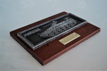 Duits Tank " Marder " Pantser Bataljon 82 Metalen Wandbord beschikbaar voor biedingen