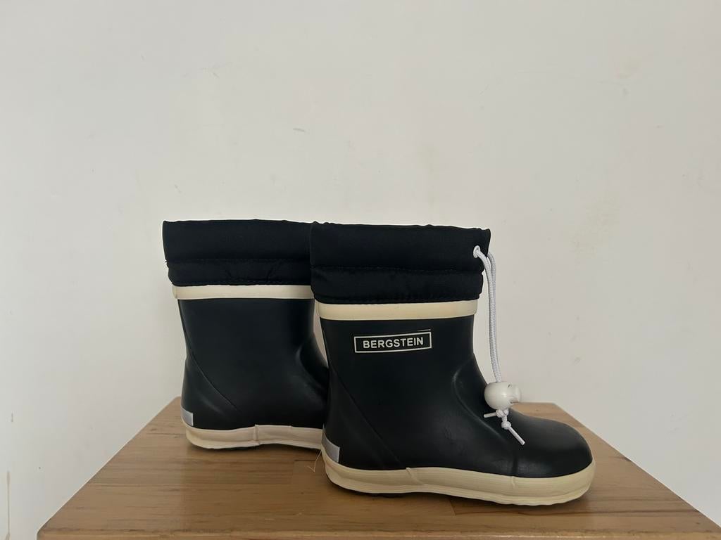 Regenlaarsjes Bergstein - donkerblauw, Kinderen en Baby's, Ophalen, Zo goed als nieuw, Jongen of Meisje, Laarzen