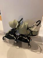 Stokke yoyo 2 buggy 0+ reiswieg en 6+m bekleding white/olive, Ophalen of Verzenden, Zo goed als nieuw, Overige merken
