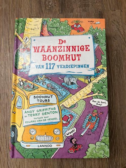 Terry Denton - De waanzinnige boomhut van 117 verdiepingen, Boeken, Kinderboeken | Jeugd | onder 10 jaar, Zo goed als nieuw, Ophalen of Verzenden