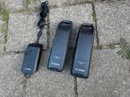 2x Bosch PowerPack 500 accus + oplader – gebruikte staat, Ophalen of Verzenden, Zo goed als nieuw