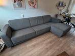 Gratis: grijze/bruine hoekbank, Huis en Inrichting, Ophalen, Gebruikt