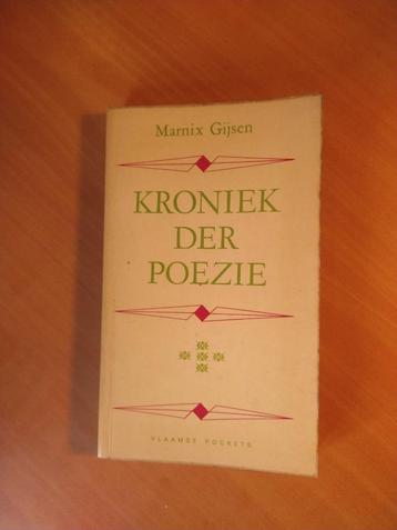 Marnix Gijzen - Kroniek der poezie beschikbaar voor biedingen