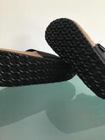 GRATIS VERZENDEN | BIRKENSTOCK Nieuwe zwarte slippers 46, Slippers, Verzenden, Zwart, Nieuw