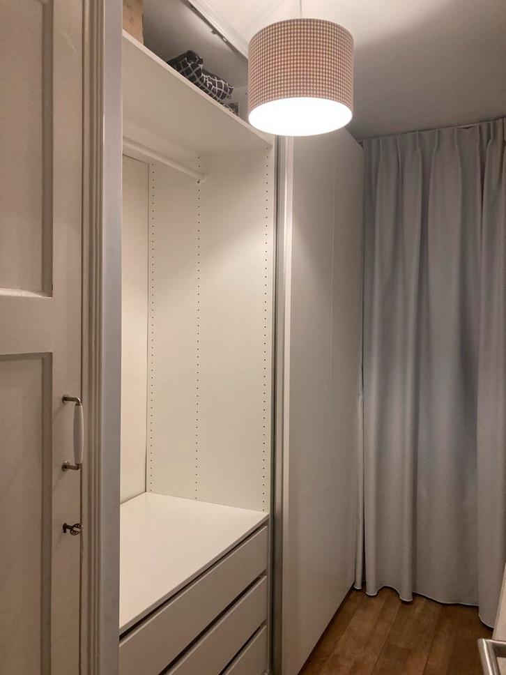 IKEA PAX kast 237x200x60 - Schuifdeuren - Mat wit, Huis en Inrichting, Kasten | Kledingkasten, Gebruikt, 200 cm of meer, 150 tot 200 cm