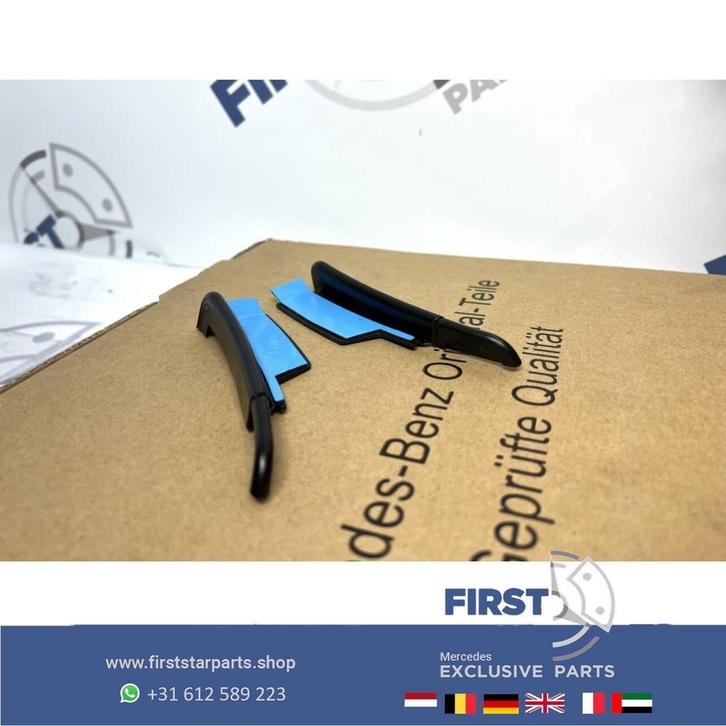 AMG WIELKAST AERO SPLITTER SET ACHTERSCHERM SPOILER L/R Merc, Auto-onderdelen, Carrosserie en Plaatwerk, Achterklep, Mercedes-Benz