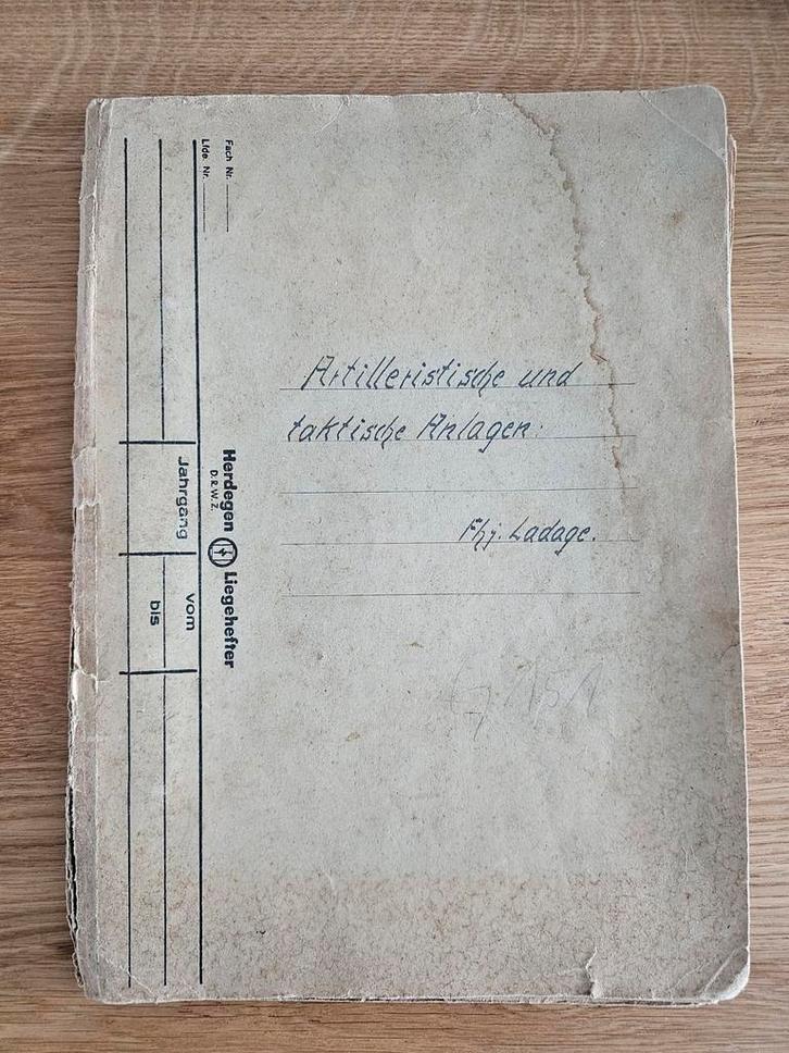 Artilleristische und taktische Anlagen 1942 - tank info, Verzamelen, Militaria | Tweede Wereldoorlog, Boek of Tijdschrift, Ophalen of Verzenden