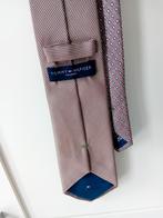 Tommy Hilfiger 100% Zijde Stropdas, Kleding | Heren, Stropdassen, Bruin, Tommy Hilfiger, Ophalen of Verzenden, Zo goed als nieuw