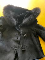 Lammy coat met capuchon, Ophalen of Verzenden, Zo goed als nieuw, Maat 38/40 (M), Zwart