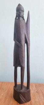 Handgemaakt houten beeldje, Ophalen