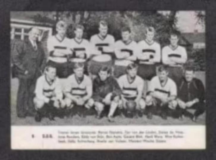 DOS Utrecht Voetbal Jovanovic Henk Wery Achterberg 1964., Verzamelen, Overige Verzamelen, Zo goed als nieuw, Ophalen of Verzenden