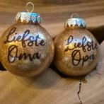 Gepersonaliseerde kerstballen opa oma, Ophalen of Verzenden, Nieuw