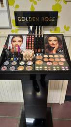 Golden rose make up display, Sieraden, Tassen en Uiterlijk, Uiterlijk | Cosmetica en Make-up, Gehele gezicht, Make-up, Gebruikt