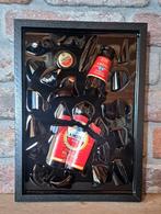 Amstel flesje verwerkt in een lijst met Epoxy, Ophalen of Verzenden