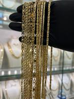 Massieve heren kettingen goud 14 karaat nieuw, Ophalen of Verzenden, Zo goed als nieuw, Goud