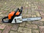 Stihl MS211 benzine motorzaag kettingzaag MS211 35cm., Doe-het-zelf en Verbouw, Gereedschap | Zaagmachines, Stihl, Gebruikt, Kettingzaag