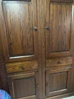 Gebruikte eikenhouten kast - 1.5m breed, 2m hoog, Huis en Inrichting, Kasten | Kledingkasten, Ophalen, Gebruikt, 100 tot 150 cm