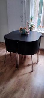 Ikea Fusion vintage eettafel met stoelen, Huis en Inrichting, Ophalen, Gebruikt