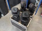 12x 230W LED Zoom Spot Movinghead incl. flightcase, Ophalen of Verzenden, Gebruikt, Licht, Kleur