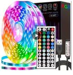 10m 20m Led Strip Lights with 44 Key Remote Control RGB Tape, Ophalen of Verzenden, Nieuw, Licht