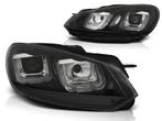 Koplampen VW Golf VI Tube design Zwart VW GOLF 6 BJ, Buurserstraat 15 A, 7481 EG,Haaksbergen, Nieuw, Ophalen of Verzenden, Plentycarparts