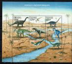 GABON 2000 PF BLOK DINOSAURUSSEN PREHISTORIE, Ophalen of Verzenden, Postfris, Dier of Natuur