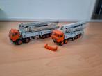 Conrad 1:50 2x betonpomp auto mercedes en m.a.n zie tekst, Ophalen of Verzenden, Gebruikt, Bus of Vrachtwagen, Conrad