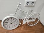 Fiets Wandklok - Analoog - Decoratief, Ophalen of Verzenden, Zo goed als nieuw, Analoog, Wandklok