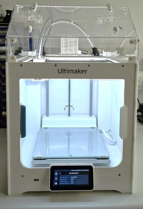 Ultimaker S3 P prof 3D printer + cover + filam. NIEUWSTAAT !, Computers en Software, 3D Printers, Zo goed als nieuw, Ingebouwde Wi-Fi