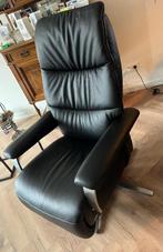 Electrische sta op relaxstoel zwart, Minder dan 75 cm, Ophalen of Verzenden, Zo goed als nieuw, Metaal